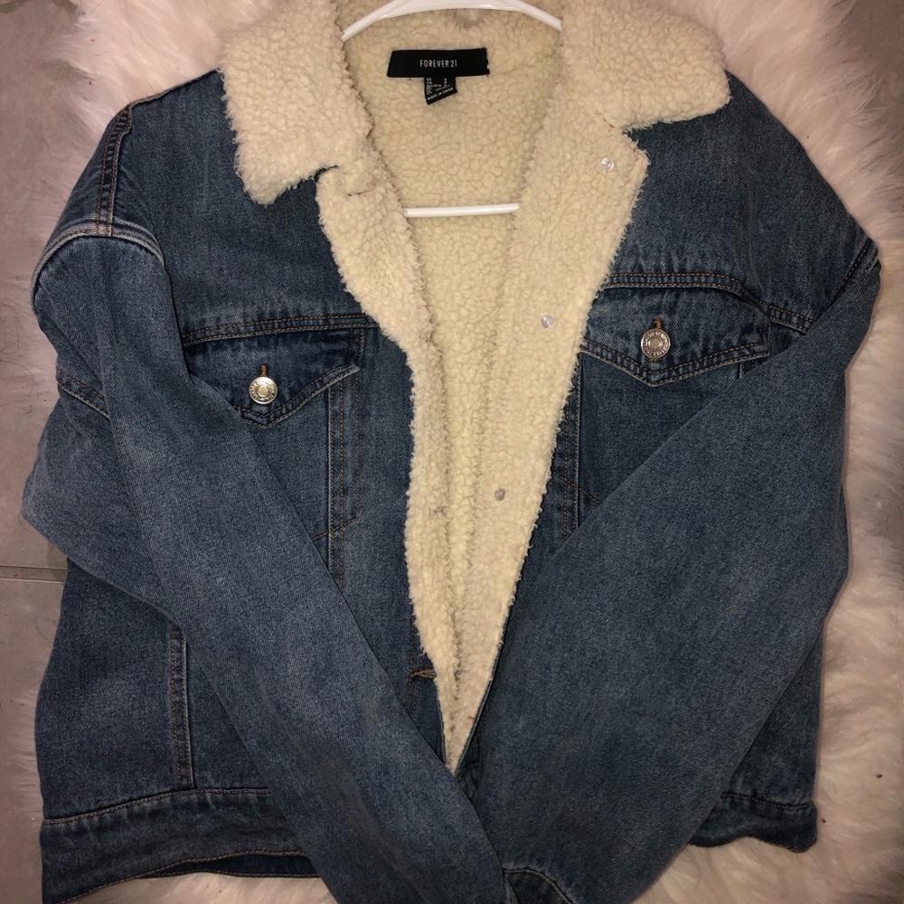 Sherpa Denim Jacket
